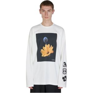 Oamc, Heren, Tops, Wit, Maat: XL Katoen,