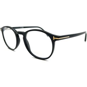 Tom Ford - Ft 5294 - Zwarte Optische Frames - Hoogwaardig Plastic