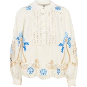 Farm Rio, Dames, Blouses & Shirts, Veelkleurig, Maat: M