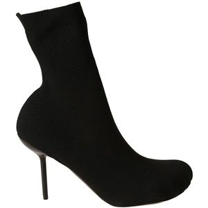 Balenciaga Zwarte Anatomische Bootie Laarzen , Black , Dames , Maat: 39 EU