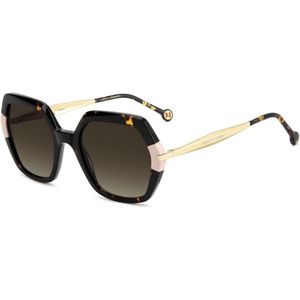 Carolina Herrera, Dames, Accessoires, Bruin, Maat: 55 MM
