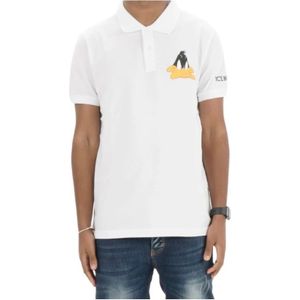 Iceberg, Heren, Tops, Wit, Maat: M Katoen,