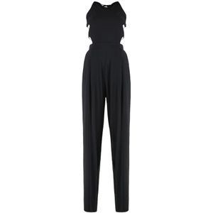 Amazuin, Dames, Jumpsuits & Playsuits, Zwart, Maat: ONE Size Jersey,