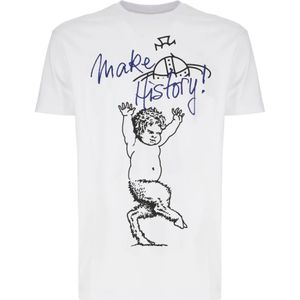 Vivienne Westwood, Heren, Tops, Wit, Maat: M Katoen,