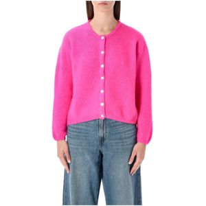 American Vintage, Dames, Truien, Roze, Maat: S Wol,