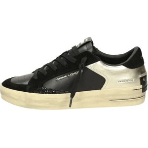 Crime London, Dames, Schoenen, Zwart, Maat: 36 EU Leer,