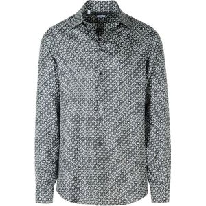 Dolce & Gabbana, Heren, Overhemden, Zwart, Maat: L
