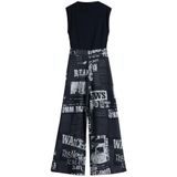 Desigual - Jumpsuit_News 25Wwpk 05 - Zwart - Dames - Elegante Jumpsuit