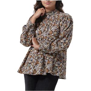 Antik Batik, Dames, Blouses & Shirts, Veelkleurig, Maat: S
