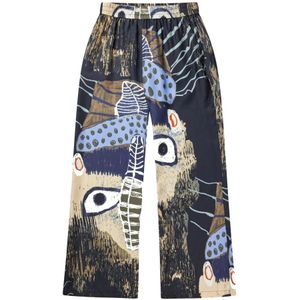 Munthe - Arum - Palazzo-broek - Veelkleurig - Zijden