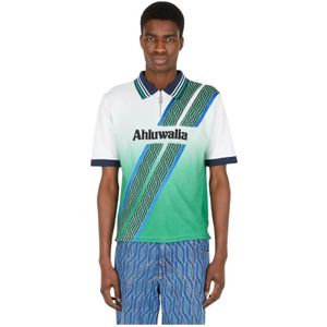Ahluwalia, Heren, Tops, Groen, Maat: S Katoen,