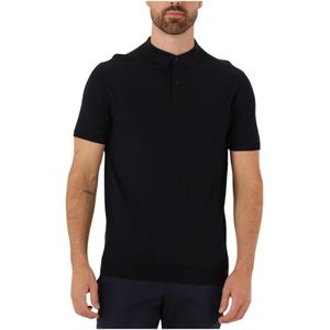 Genti, Heren, Tops, Zwart, Maat: S Nylon,