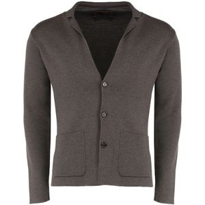 Moorer, Heren, Truien, Bruin, Maat: S