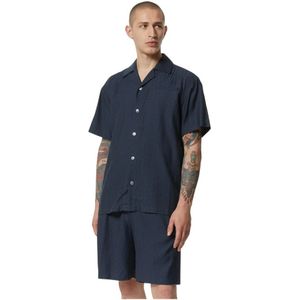 Richmond, Heren, Overhemden, Blauw, Maat: L Katoen,