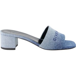 Givenchy, Dames, Schoenen, Blauw, Maat: 38 EU Denim,