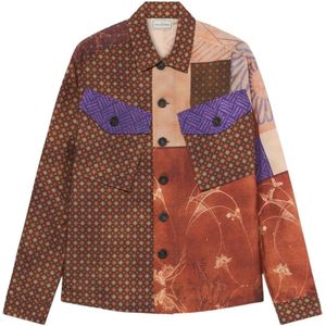 Pierre-Louis Mascia, Dames, Jassen, Veelkleurig, Maat: S Leer,