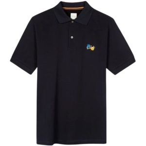 Paul Smith, Heren, Tops, Blauw, Maat: M Katoen,