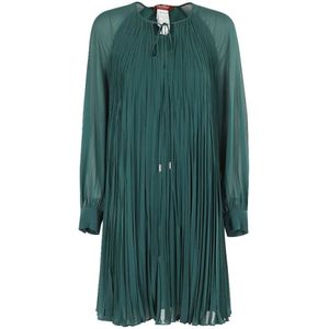 Max Mara, Dames, Jurken, Groen, Maat: XL Katoen,