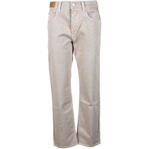 Replay, Dames, Jeans, Beige, Maat: W27 Katoen,