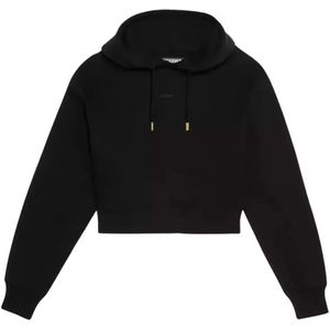 Jacquemus, Dames, Sweatshirts & Hoodies, Zwart, Maat: S Katoen,