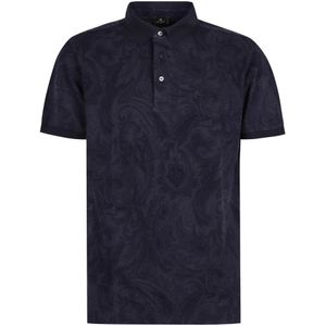 Etro, Heren, Tops, Blauw, Maat: 2XL Katoen,