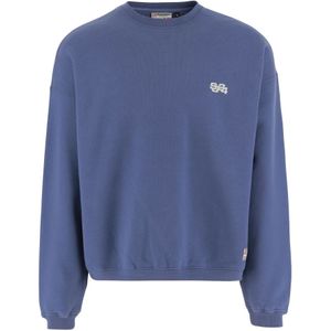 Summit Games, Heren, Sweatshirts & Hoodies, Blauw, Maat: S Katoen,