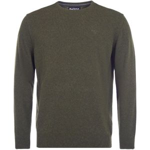 Barbour, Heren, Truien, Groen, Maat: M Wol,