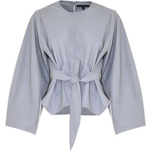 Kocca, Dames, Blouses & Shirts, Grijs, Maat: XL