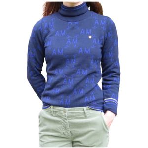 Aeronautica Militare, Dames, Truien, Blauw, Maat: S Viscose,