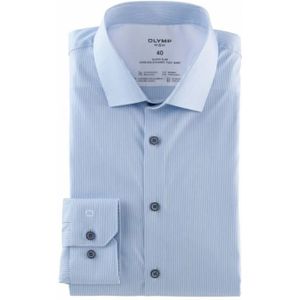 Olymp, Heren, Overhemden, Blauw, Maat: S