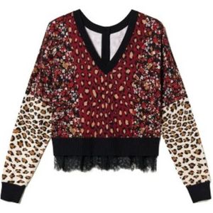 Twinset, Dames, Blouses & Shirts, Veelkleurig, Maat: XL Viscose,