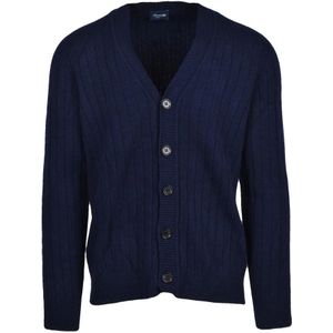 Drumohr, Heren, Truien, Blauw, Maat: M Wol,