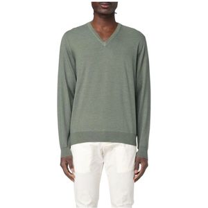 Drumohr, Heren, Truien, Groen, Maat: XL Wol,