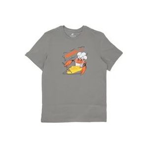 Nike Lobster Print Sportswear T-Shirt , Gray , Heren , Maat: M