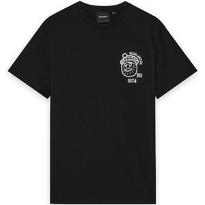 Lyle & Scott, Heren, Tops, Zwart, Maat: S Katoen,