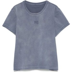 Alexander Wang, Dames, Tops, Blauw, Maat: M