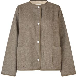 Lollys Laundry, Dames, Jassen, Bruin, Maat: L Wol,