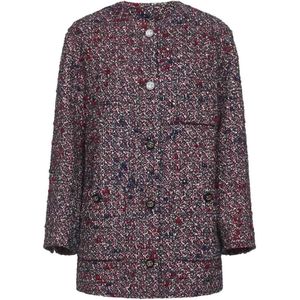 Gucci, Dames, Mantels, Veelkleurig, Maat: S Wol,