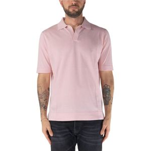 Filippo De Laurentiis, Heren, Tops, Roze, Maat: 2XL