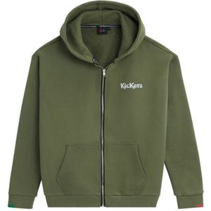 Kickers - Sweatshirt - Fleece - Met Rits - Comfortabel - Kangoeroezakken