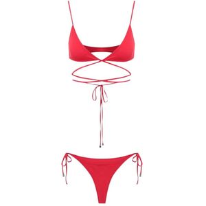 The Attico, Dames, Badkleding, Rood, Maat: M