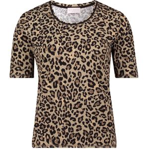 Betty Barclay - Geribbeld Basic Shirt - Groen - Dames