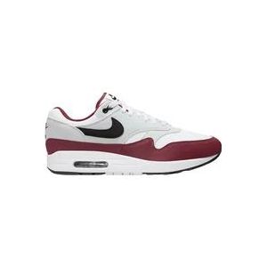 Nike Air Max 1 Sneakers geïnspireerd door Parijse mode , Red , Dames , Maat: 40 EU