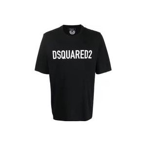 Dsquared2 T-Hemden , Black , Heren , Maat: M