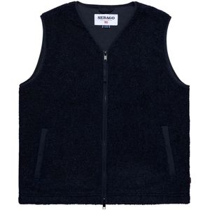 Sebago, Heren, Jassen, Blauw, Maat: L Fleece,