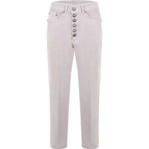 Dondup, Dames, Jeans, Beige, Maat: W25 Katoen,