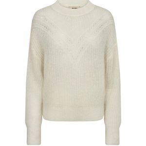 MOS Mosh, Dames, Truien, Beige, Maat: XS