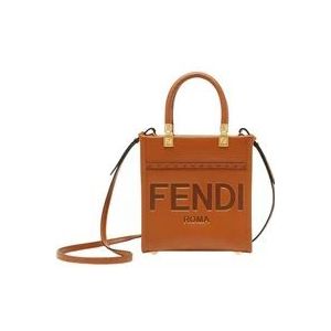 Fendi Handbags , Brown , Dames , Maat: ONE Size