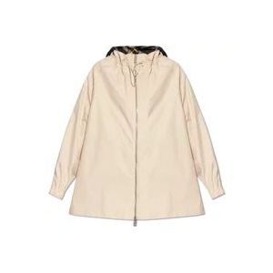 Burberry Katoenen parka , Beige , Dames , Maat: L