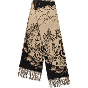 Burberry, Heren, Accessoires, Beige, Maat: ONE Size Kasjmier,